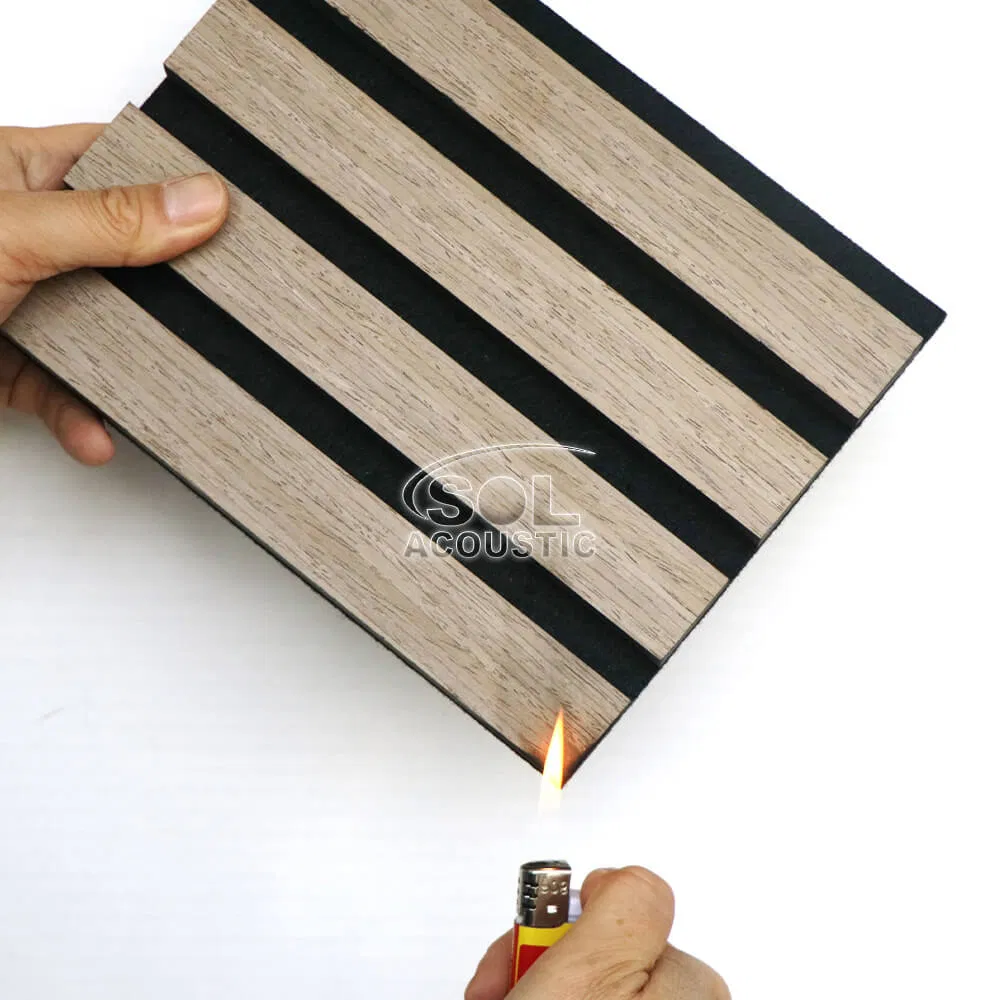 Sol Acoustic Wooden3d Felt Wall Acoustic Panel