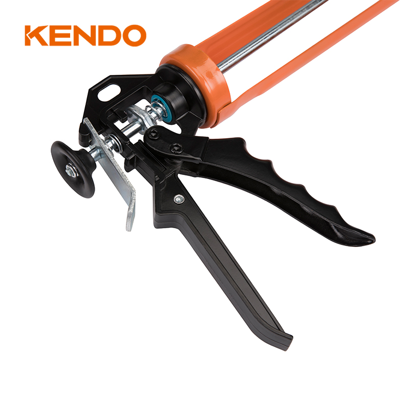Kendo Heavy Duty Caulking Gun with Alumium Trigger and Swivel Handle