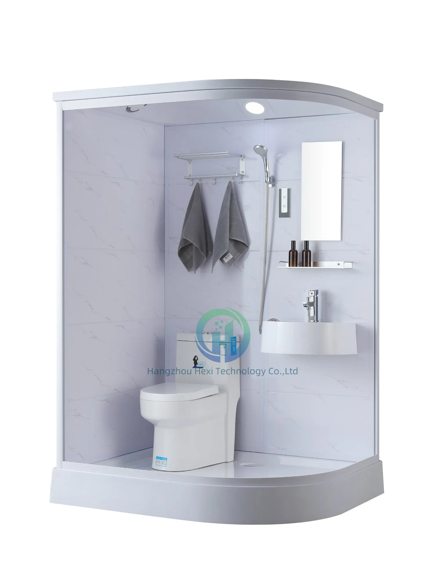 Stylish Sanitary Ware Prefab Bathroom for Contemporary Living