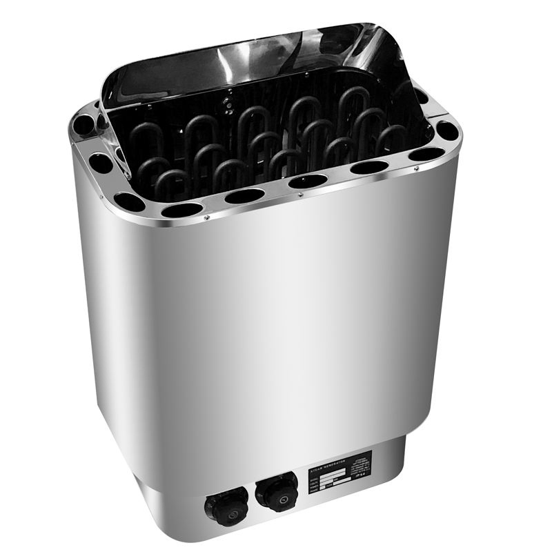 Обогреватель для сауны 4.5 кВт, нержавеющая сталь, сухой пар