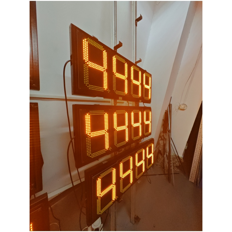 12inch 7 Segment LED Display LED Digital Petrol Station Gas Price Displays