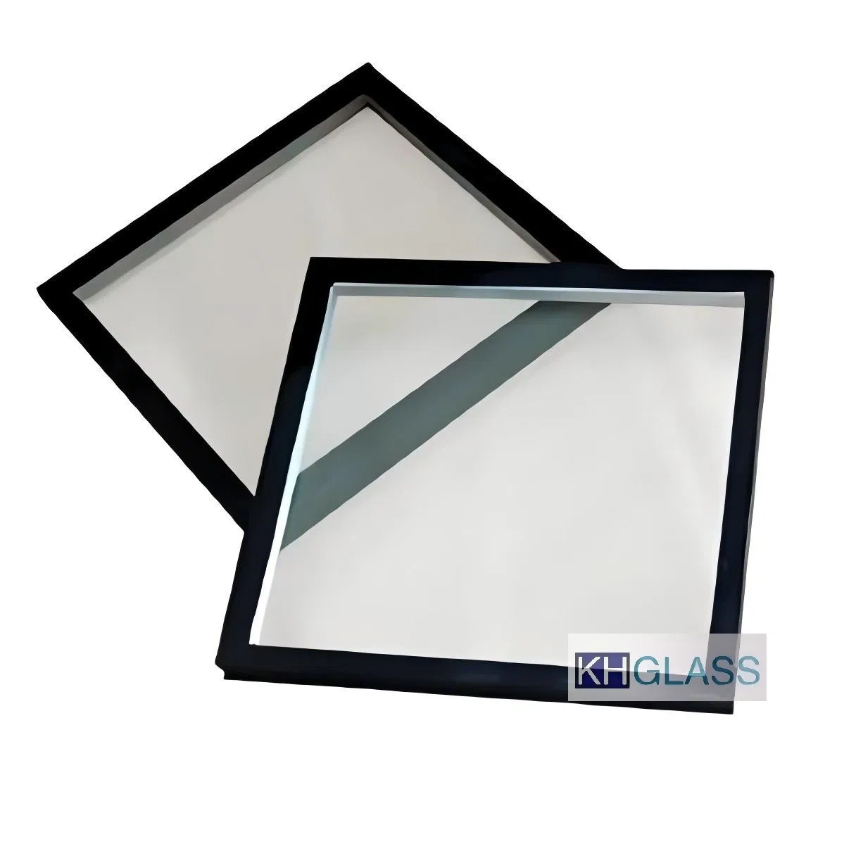 Insulated Glass with Curved Edges 9 Air Levels 10mm Thickness