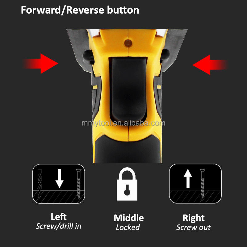 Аккумуляторная дрель Mmy BD03, 2 скорости, с подсветкой