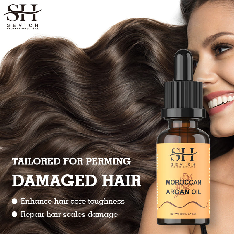 Private Label Argan Oil Nature Smoothing Oil Vitamins Organic Hair Growth Care Treatment Oil