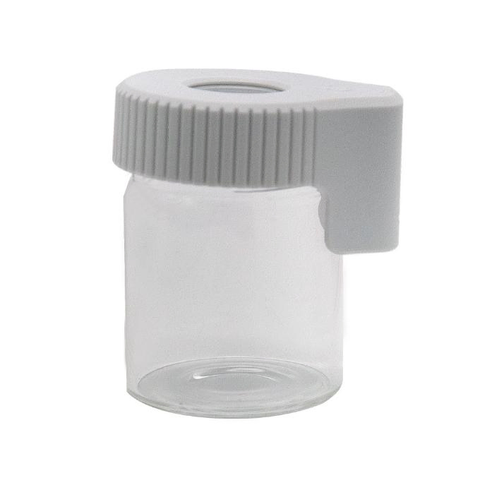 Magnifying Glass Luminous Tank Glass Storage Tank LED Transparent Glass Storage Tank