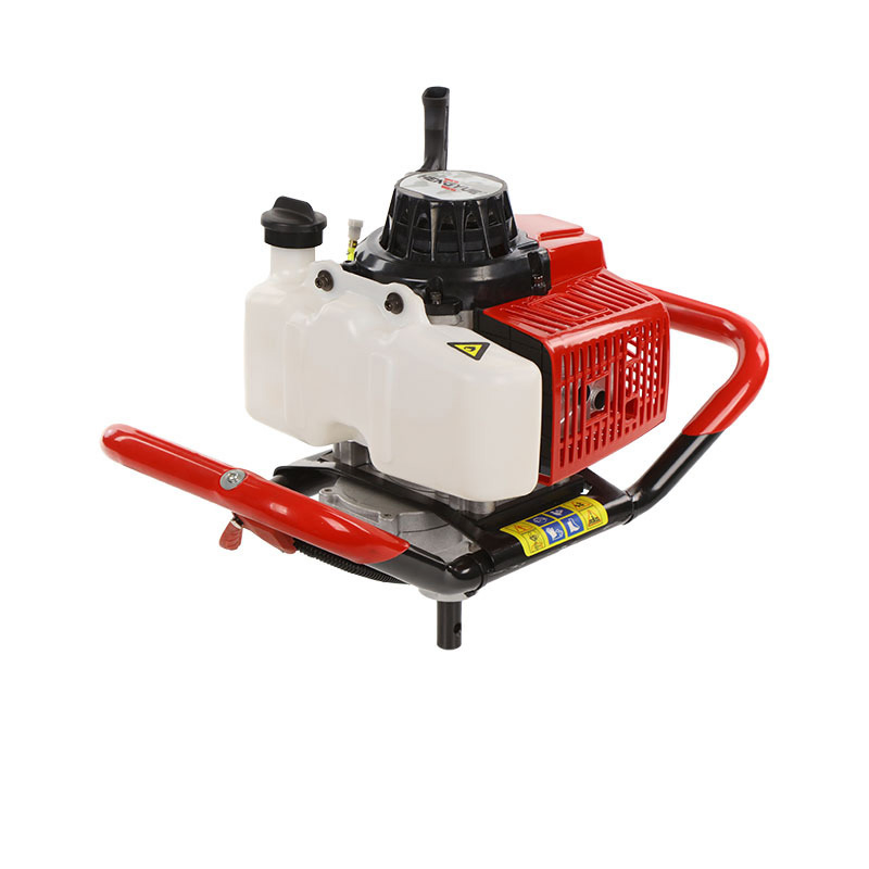 Gasoline Power Earth Auger Drill 1 Man Auger Drilling Machine 2.3kw Heavy Duty Ground Drill 2 Stroke Professional