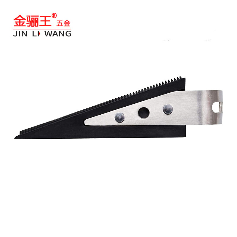 Door Accessories Portable Door Plug Black Rubber Anti-Slip Door Stopper