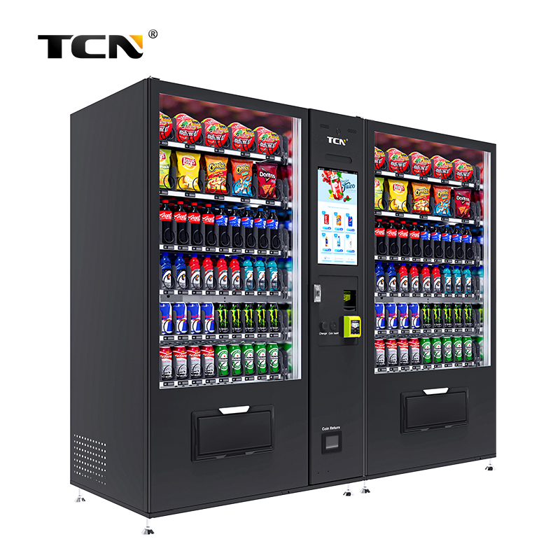 Tcn Automatic Drink and Snack Touch Screen Vending Machine