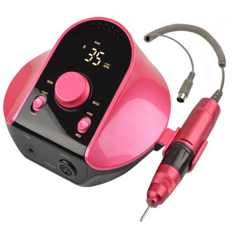 Adjust Direction 35000rpm Electric Acrylic Nail Drill Machine for Home, Nail Art Salon Use