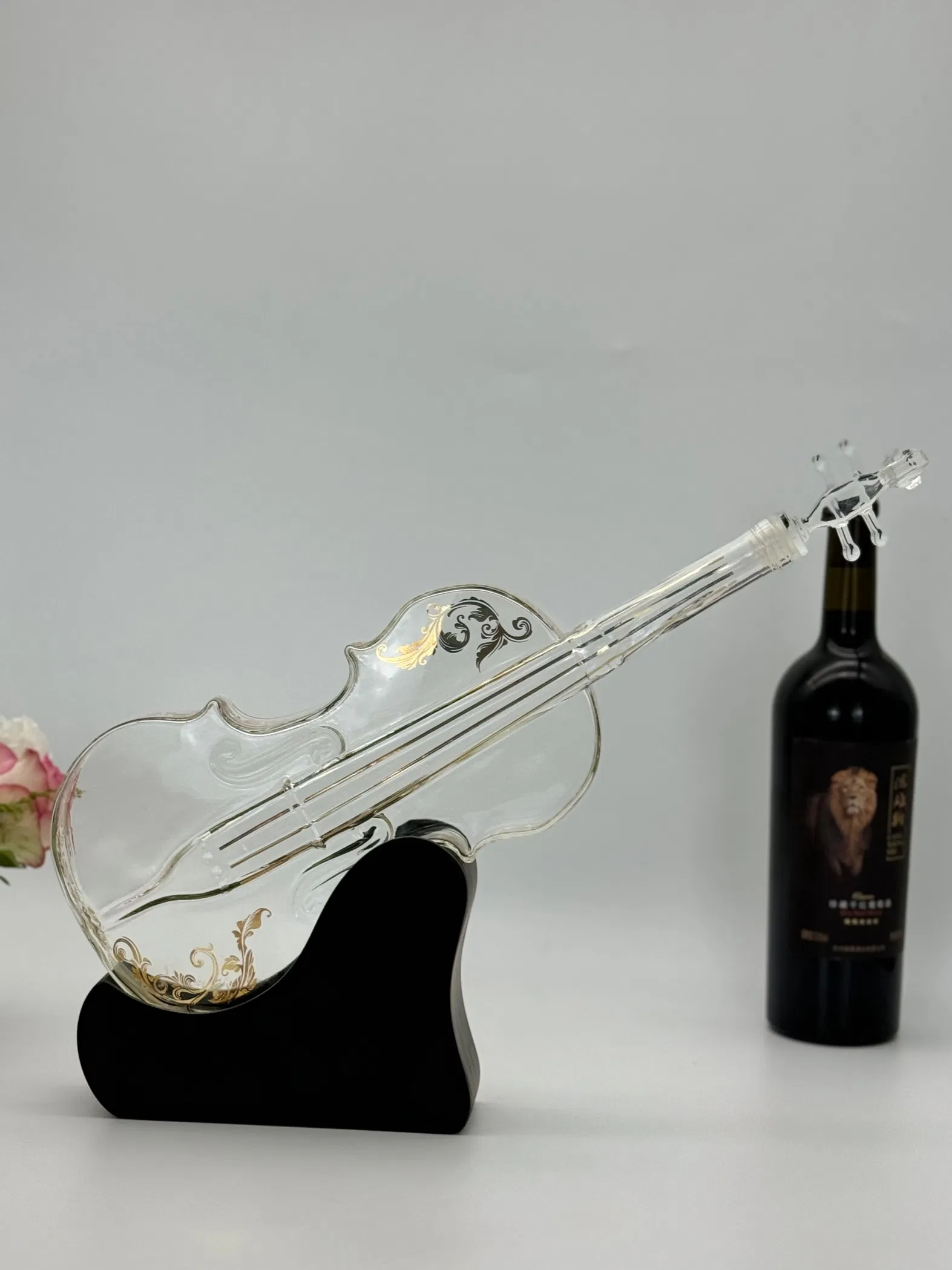 Newauto Premium Glass Decanter for Wine and Whisky