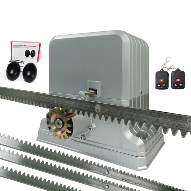 Gear Driven 1800kg Automatic Sliding Gate Opener / Sliding Door Mechanism