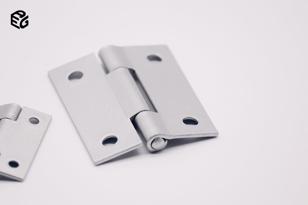 Compact 1" Cabinet Hinge - 1.2mm Steel Silver Lacquer Finish 1"Hinge