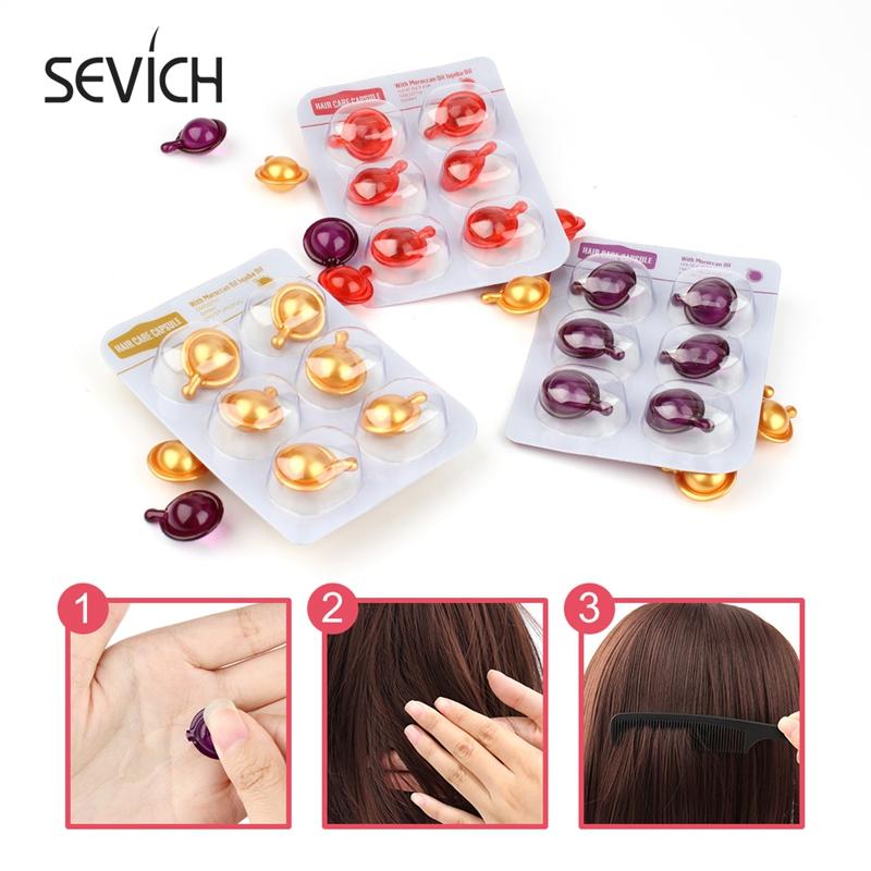 Sevich Hair Treatment Hair Vitamin Hair Oil Serum Capsule Custom