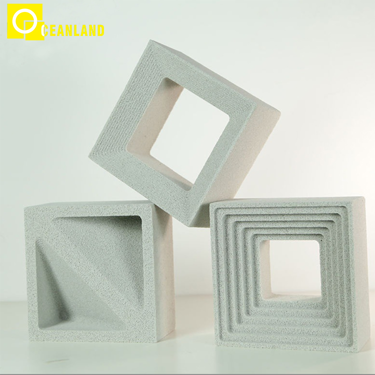 Chinese Villa Garden Decor Indoor Outdoor Clay Ceramic Hollow Bricks