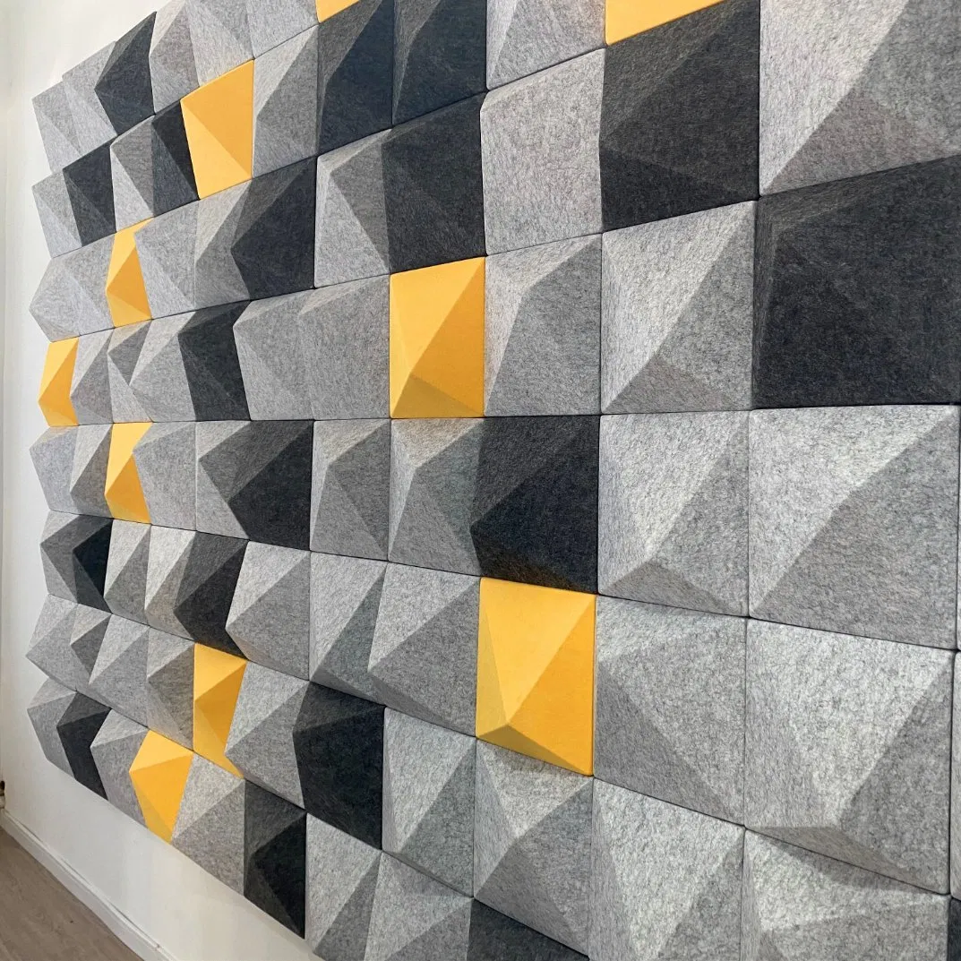 6mm New Style Pet Felt Polyester Fiber Acoustic Panel Board