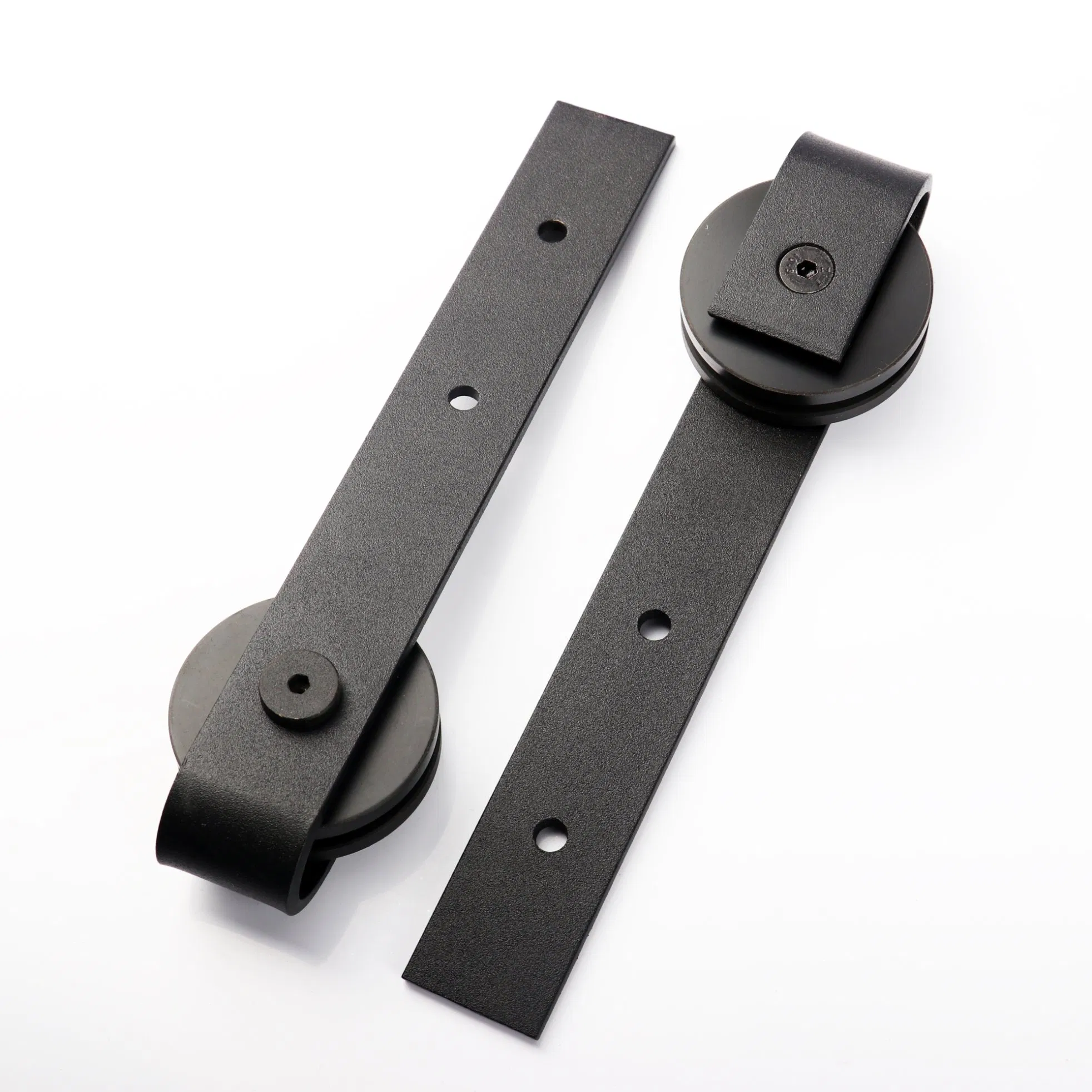 Black Sliding Door Track Mini Barn Door Hardware