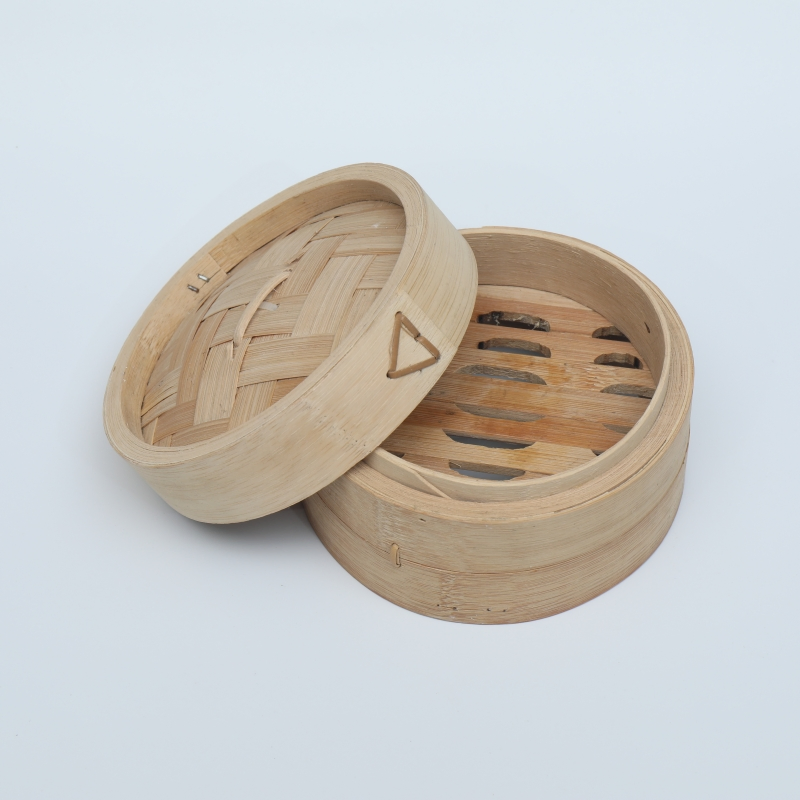 Бамбуковые пароварки для пельменей, 2 слоя