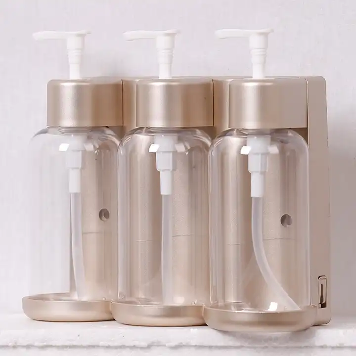 Hotel Bathroom-Fittings-Accessories Bathroom Rack Wall Mounted Shower Soap Dispenser Bracket with Shampoo Bottle