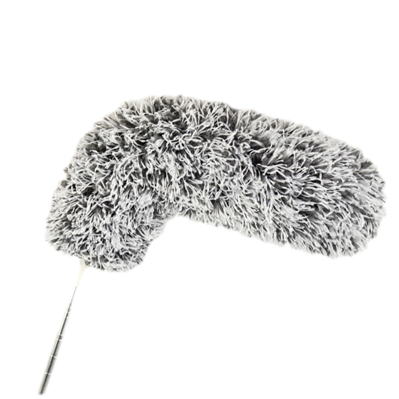 Feather Duster Household 2.8m Telescopic Curved Brush Dust Sweep Wipe Wall Ceiling Cleaning Brush