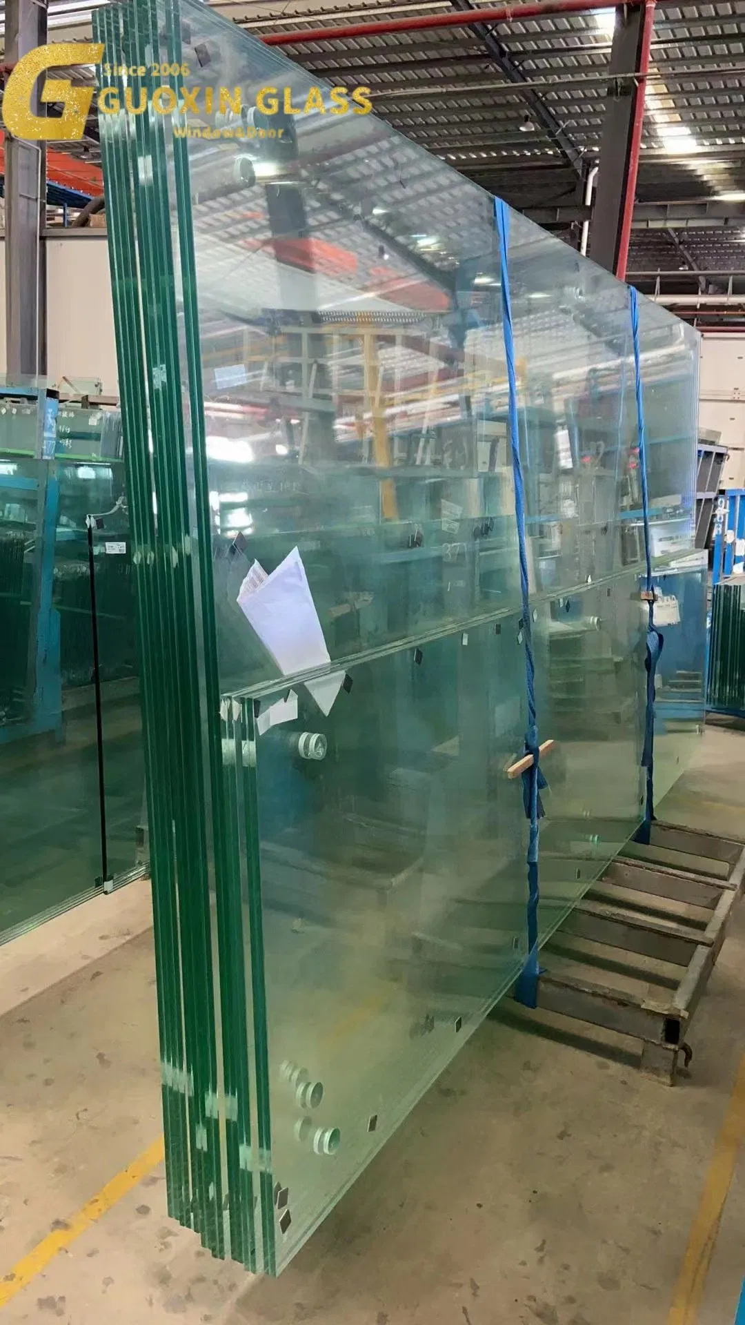 Premium 8mm Guoxin Laminated Glass, Ideal for Soundproof Building Needs