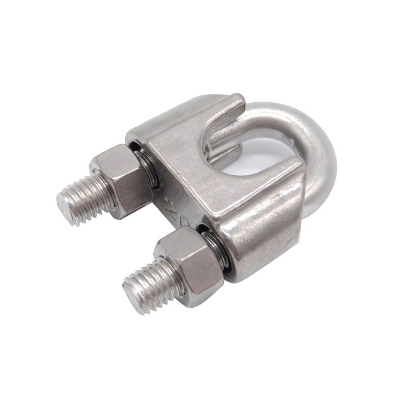 Galvanized Casted DIN 741 Malleable Steel Wire Rope Clamp