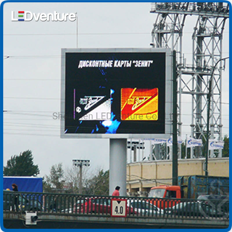 P4 Fixed Full Color Large 3D Advertising Electronic Outdoor Digital LED Billboard with Solar