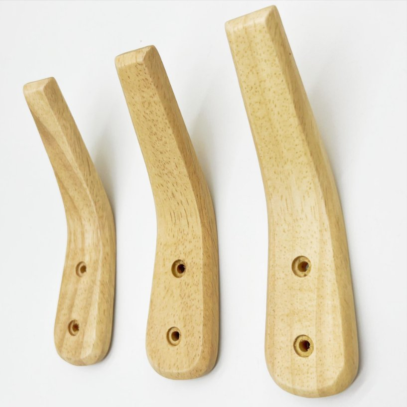 Wooden Clothes Coat Hanger Hooks
