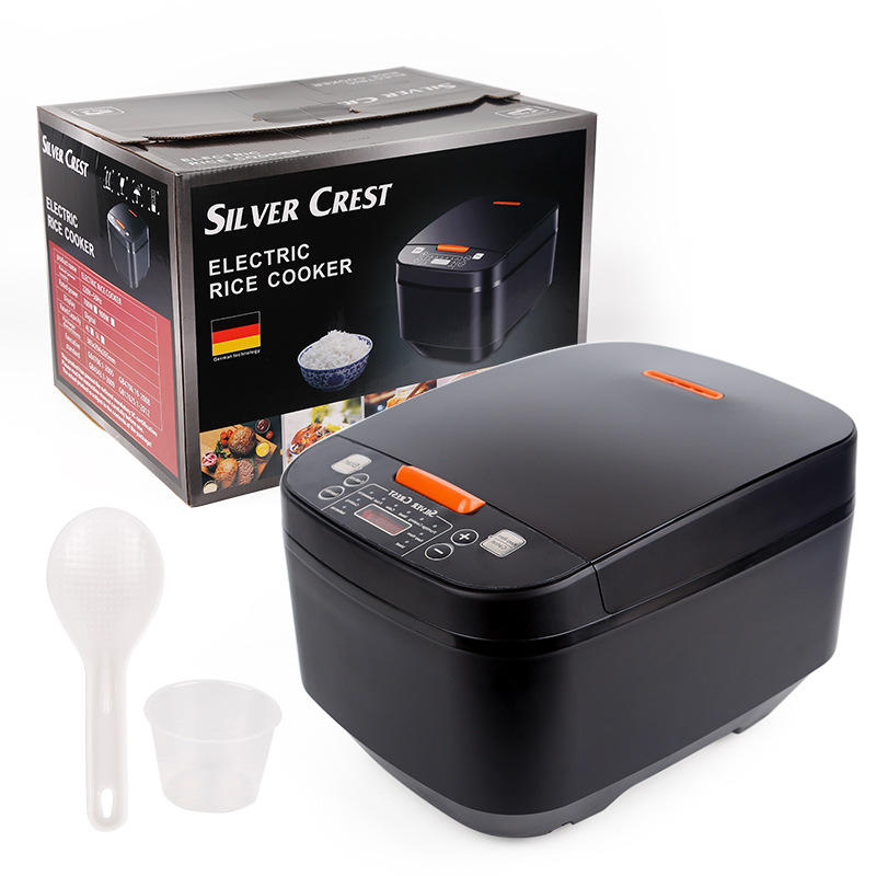 5L Automatic Smart Digital Multi Non-Stick Silver Crest Home Electric Rice Cooker