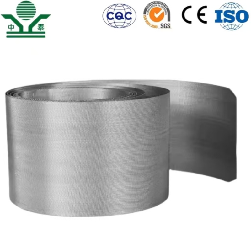 Zhongtai Reverse Dutch Weaving Type Stainless Steel Woven Wire Screen