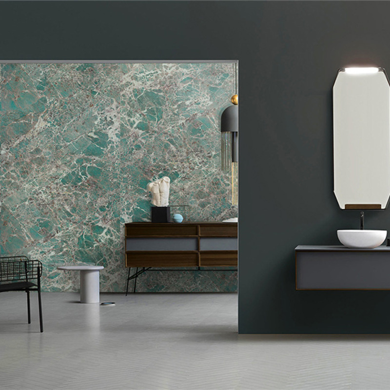 Amazon Green Large Size Glazed Tiles Background Wall Polished Tiles
