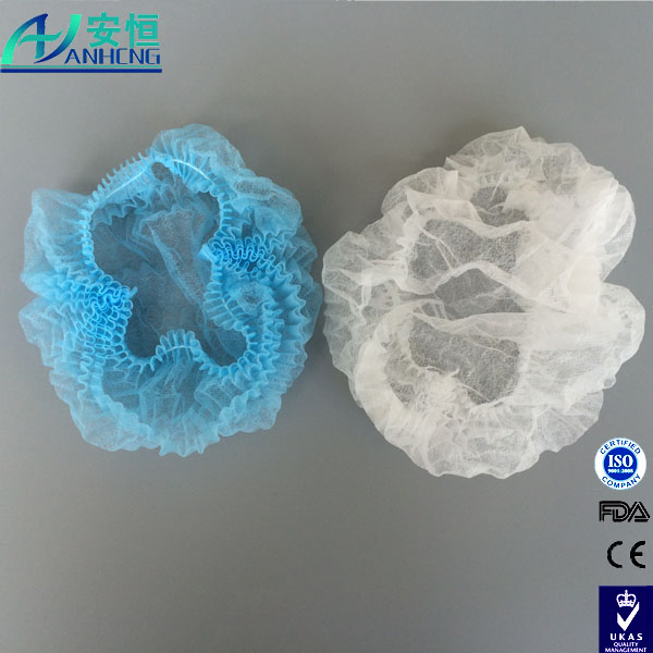 12GSM Nonwovven Disposable Clip Cap 21" Clip Cap Factory