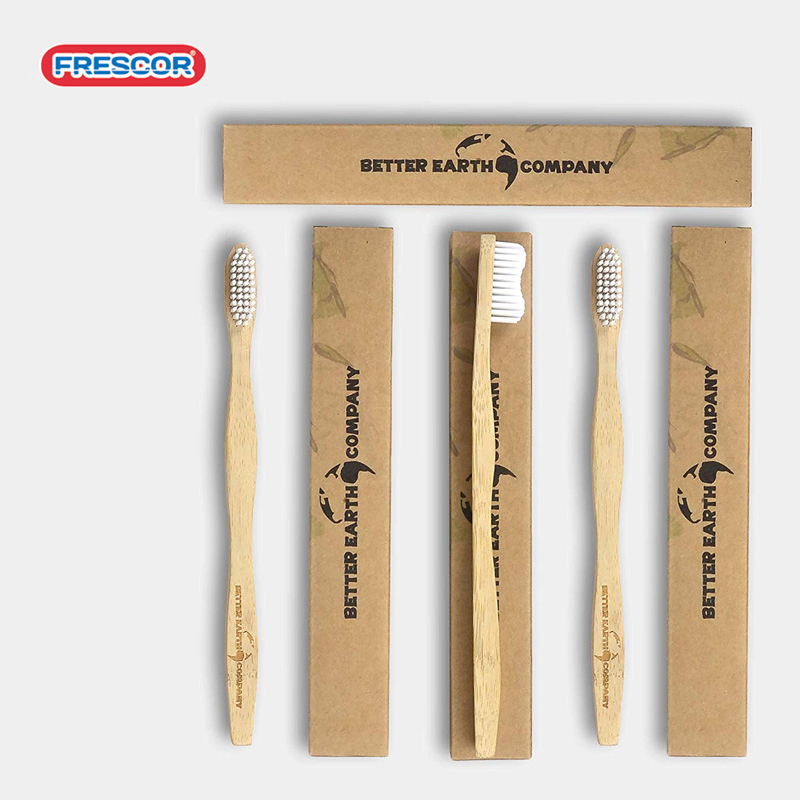Manufacturer Personal Care Soft Natural Eco Disposable Biodegradable Hotel Bamboo Toothbrush