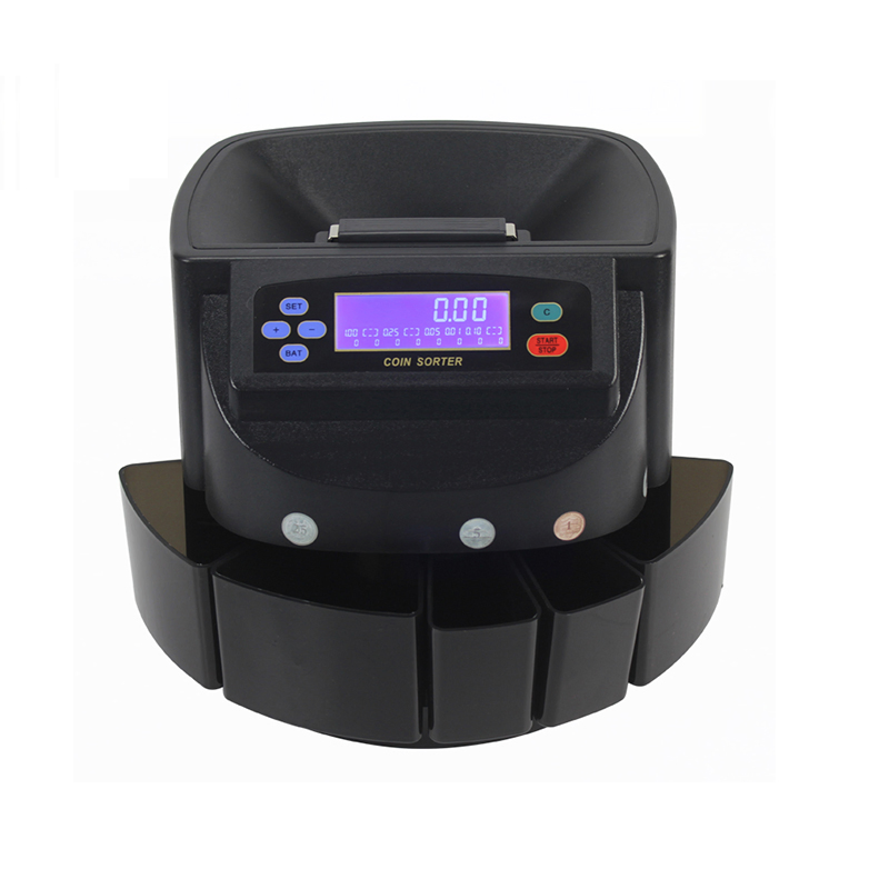 Coin Counter&Sorter USD/EUR/Thb Coin for Bank, Store, Game Store, Supermarket