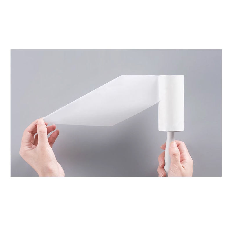 Manual 10cm 30 60 100 Sheets Tear Paper Pet Hair Remover Clothes Adhesive Sticky Tape Lint Roller for Cleaning