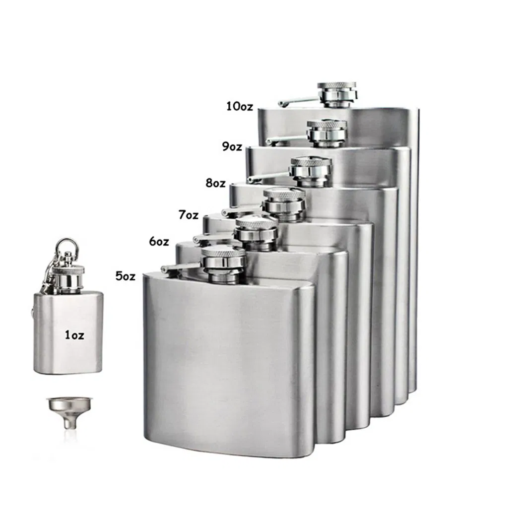 Liquor Flagon Hip Flask Manufacture with BSCI and Sedex Certificate