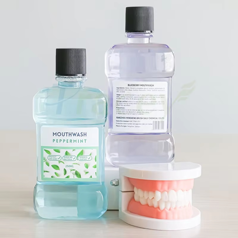 Tracey 30 Second Portable Fresh Breath Mint Flavor Mouthwash Non-Alcoholic Teeth Whitening Antibacterial Mild Non-Irritating