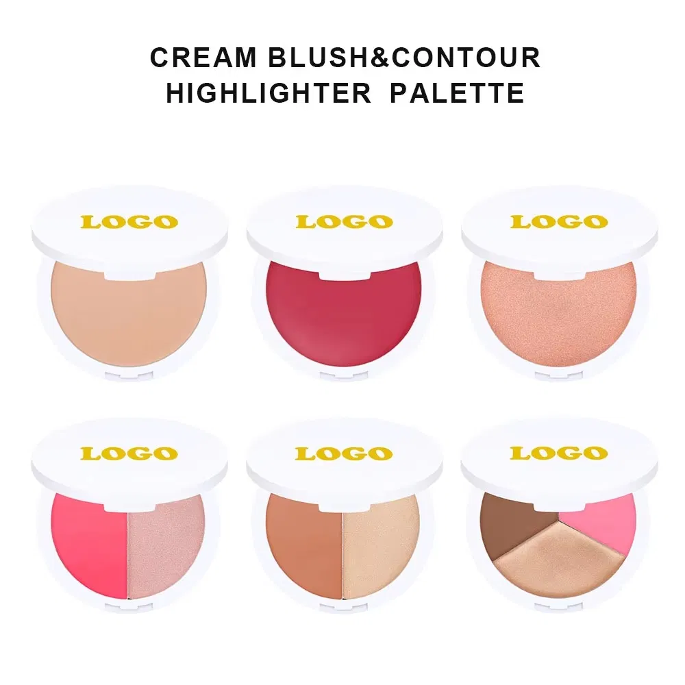 Full Coverage Cream Contour Palette Vegan Makeup Waterproof Matte Smooth Contour Concealer