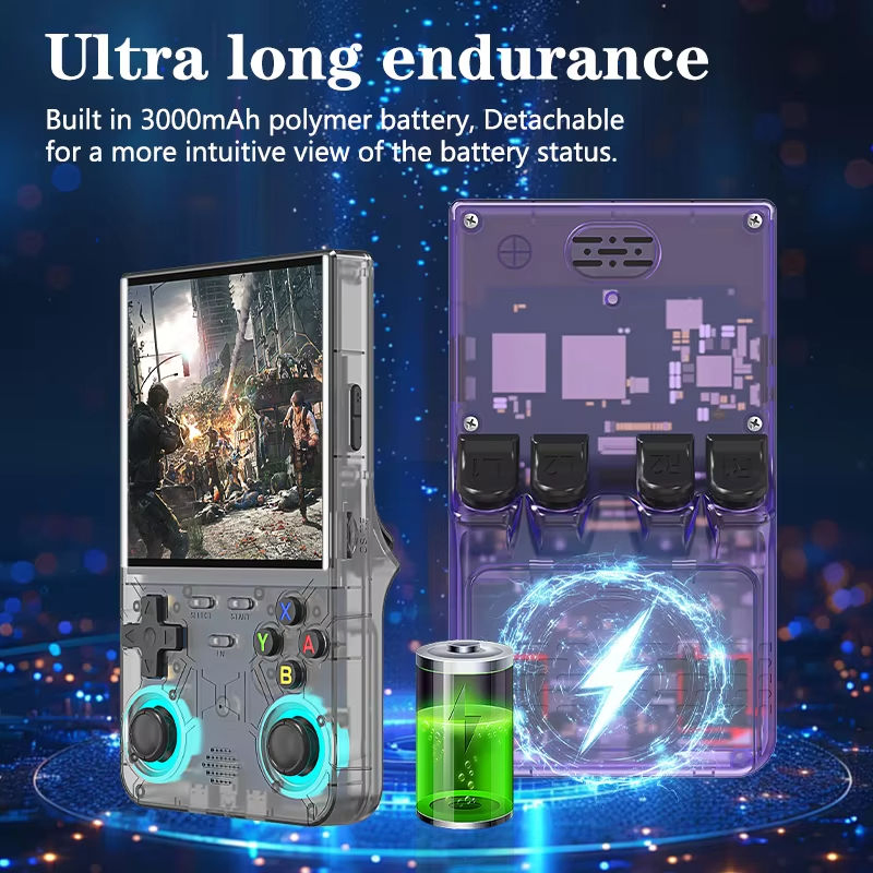 Портативная игровая консоль R36 Ultra 4.0'' IPS WiFi