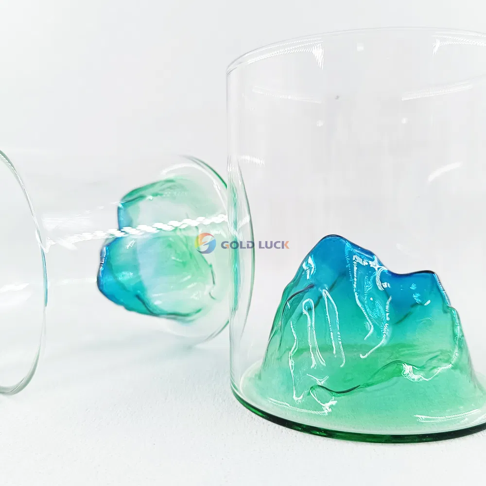 350ml 500ml Glass Cup for Liquor Spirit Beverages Customized Crystal Glass Cup