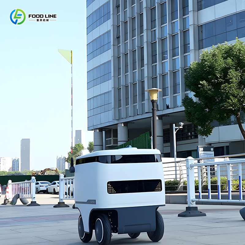 Auto Path Planning Real-Time Positioning Smart Voice Delivery Robot