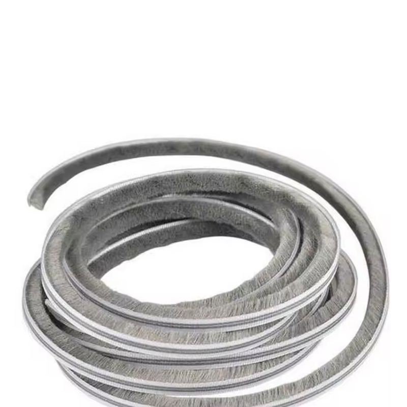 Under Door Weather Stripping / Window Bottom Weather Pile Seal Strip Wool Pile
