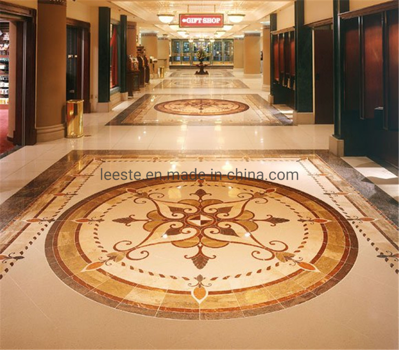 Art Design Waterjet Marble Pattern Fro Hotel
