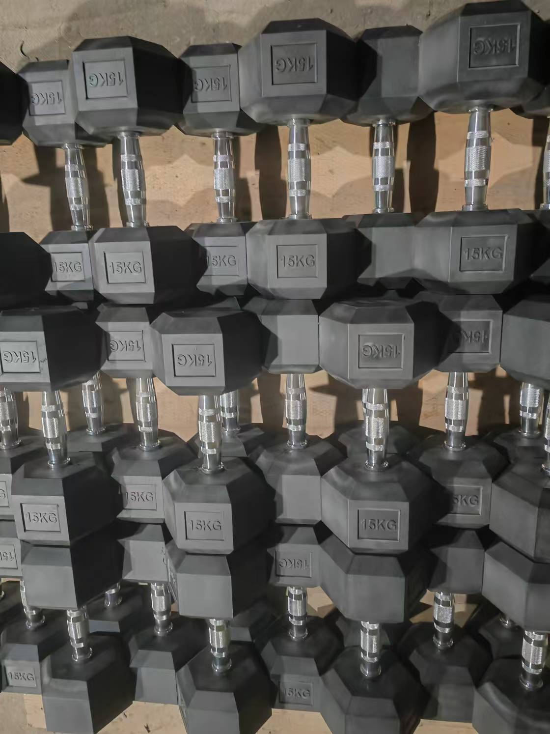 Гантели шестигранные для фитнеса набор