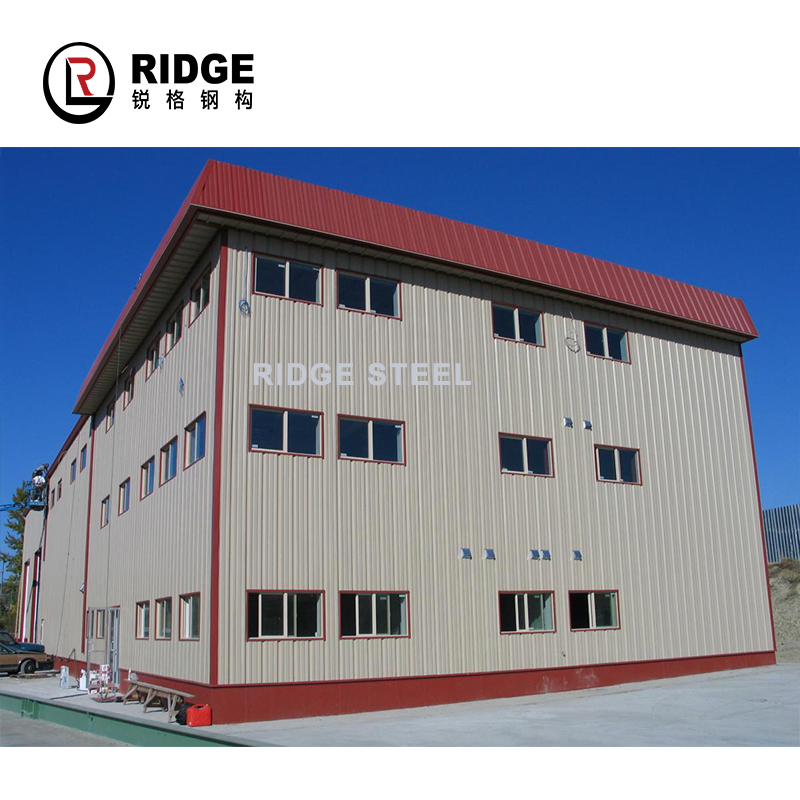 Eco-Friendly Economic Prefab Modular Steel Frame Store Shop Mall Hall Prefabricated Building