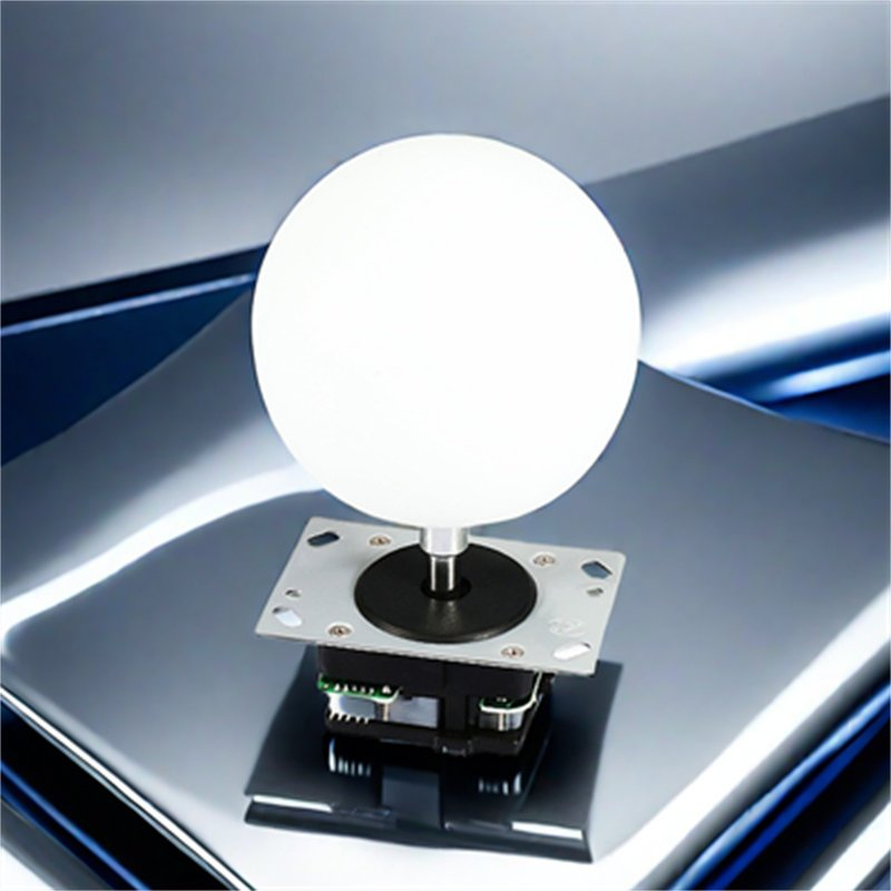 Luminous Colorful LED 5-Pin Interface Arcade Joystick Big Round Joystick