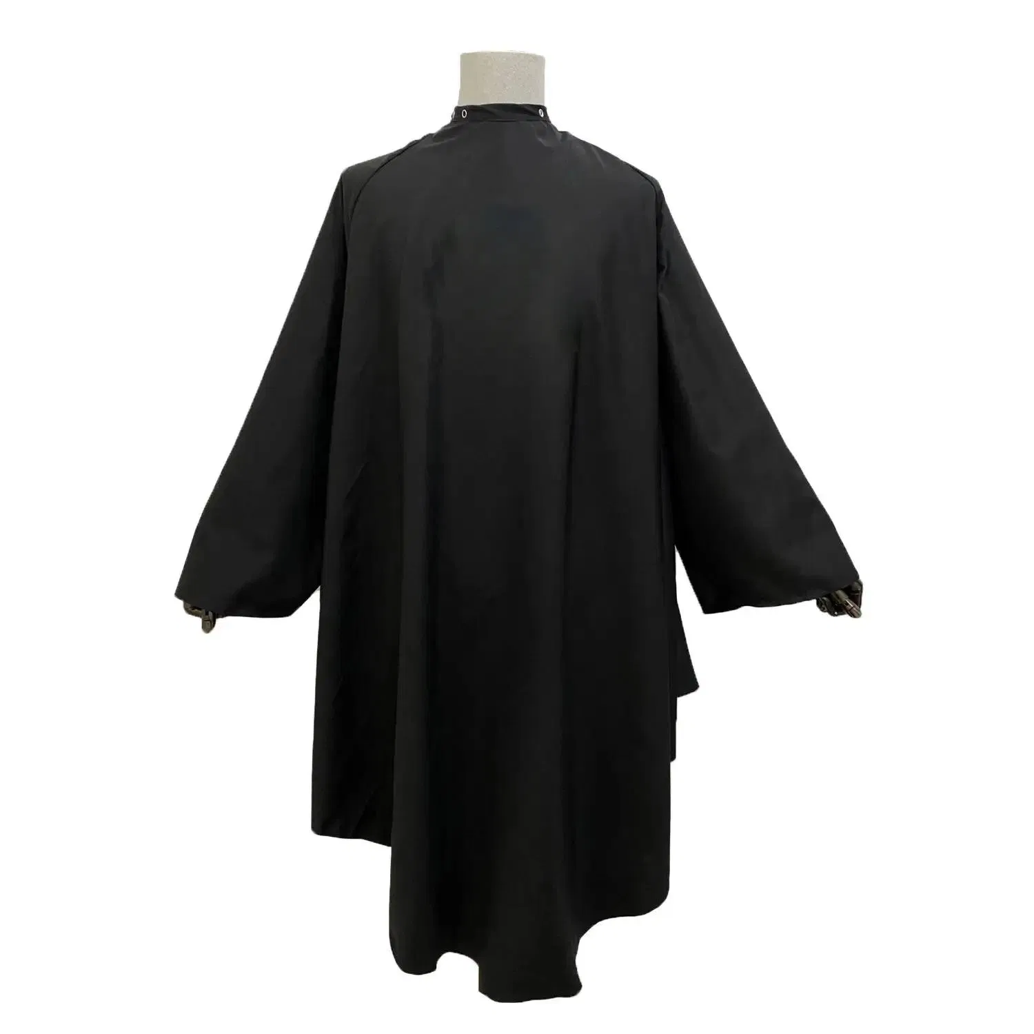 Custom Waterproof Haircut Logo Barber Hairdressing Black Aprons Gown Custom Salon Cape