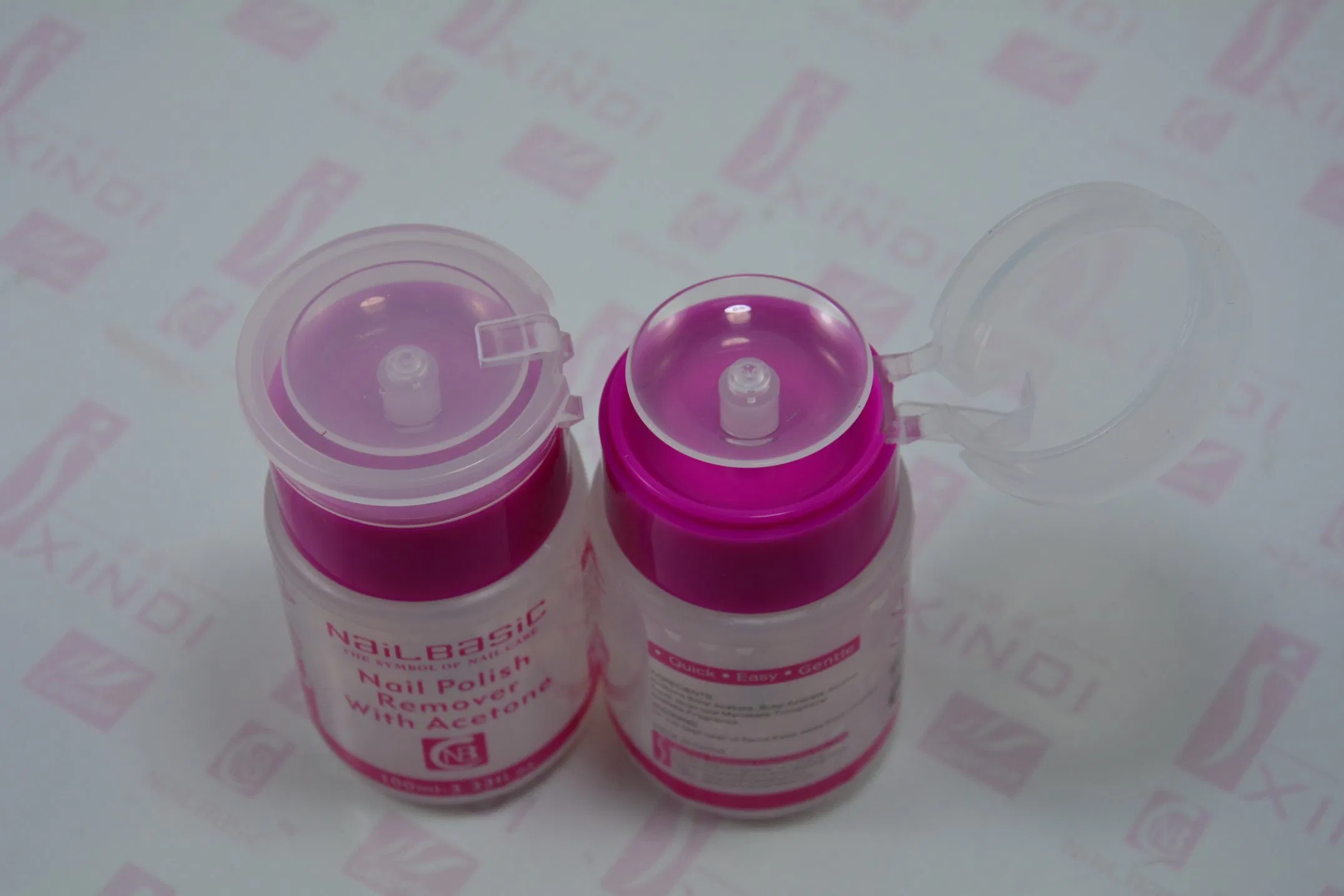 Nail Polish Remover with Pump Press to Use Large Volume Nail Polish Remover 70ml