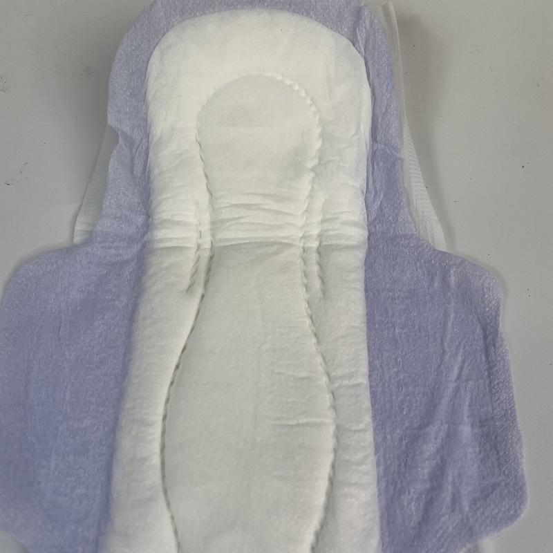 China Factory Wholesale Hot Sale Leak-Proof Night Use Extra Width 310mm Fan Shape Ladies Disposable Menstrual Sanitary Napkins / Sanitary Pads for Heavy Flow