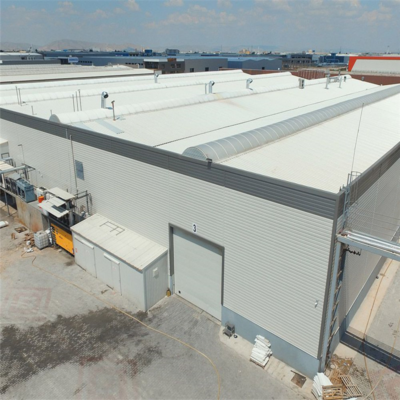 Zhengzhou Slope Roof Light Steel Structure for Sawmill Project