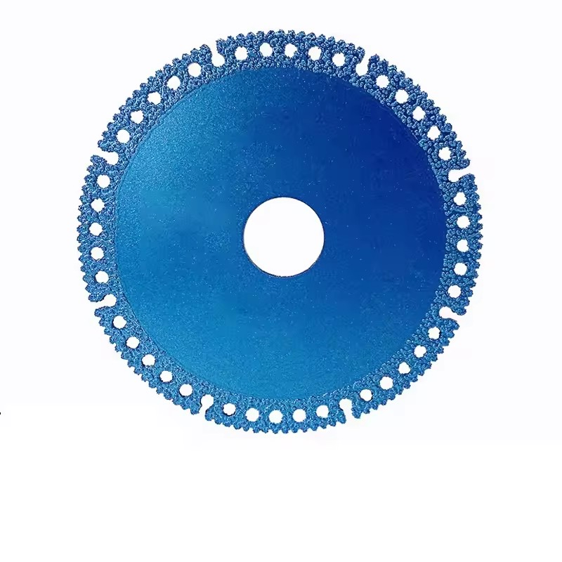 4 Inch Diamond Tool Metal Diamond Cutting Disc for Angle Grinder 100mm Super Thin Multifunction Cutting Blade Vacuum Brazed Diamond Saw Blade for Steel